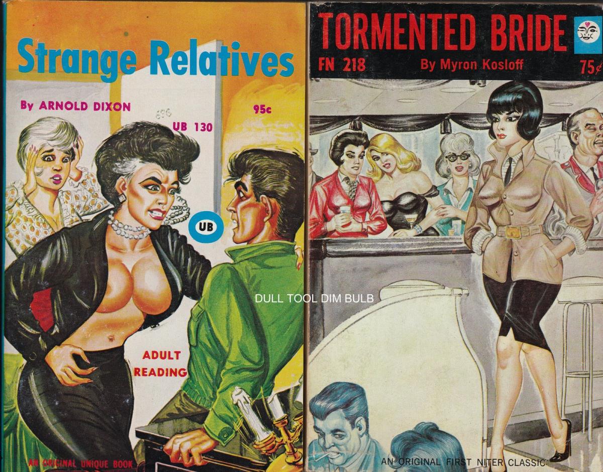 1200px x 939px - Eugene Bilbrew | Vintage Sleaze Book Covers | Revel in New ...